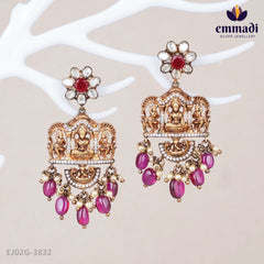 Uttara Victorian Red Necklace