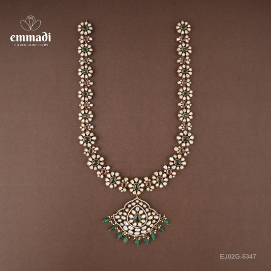 Cheshta Victorian Multi Long Necklace
