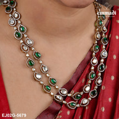 Ereshva Victorian Green Necklace