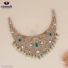 Kaalaka Victorian Green Necklace