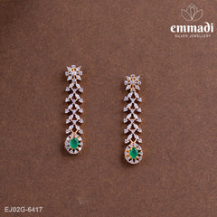 Kimatra Cz Green Hangings