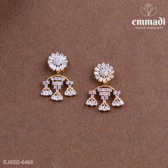 Mandita Cz White Hangings