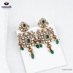 Gaytri Devi Exquisite Victorian Green Hangings