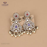 Adhira Victorian Multi-Color Necklace
