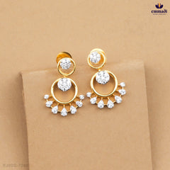 AARUSHI Exquisite CZ Silver Hangings