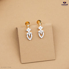 Elegant CZ Necklace and Exquisite Premium Silver Hangings