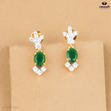 PAVITRA & SAMYA Elegant Exquisite CZ Necklace and Hangings