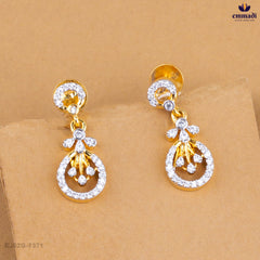 LALITA Exquisite Premium CZ White Hangings