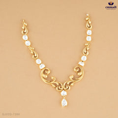 Achyuta Exquisite White Antique Necklace