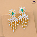 DEEPABALI Exquisite Green CZ Hangings