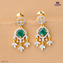 DEEPAMALA Premium Green CZ Hangings