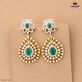 DEEPTA Exquisite Green Premium CZ Hangings