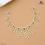 DEEPTHY Premium Green CZ Necklace