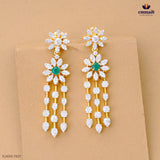 DEEPTIKANA Premium CZ Green Hangings