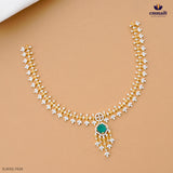 DEEVA Elegant Premium CZ Green Necklace