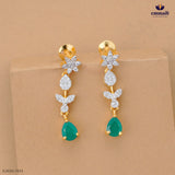 DEVA Elegant Green Premium CZ Hangings
