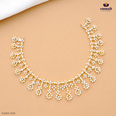 DEVANEE Elegant White CZ Necklace