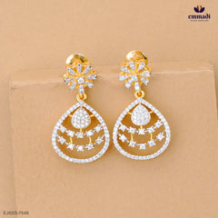 DEVANNAH Exquisite White CZ Hangings