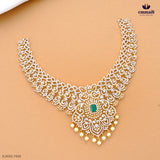 DEVASMITHA Exquisite Green CZ Necklace