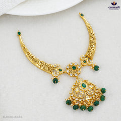DHAKSHAAYINI Premium Antique Silver Jewellery