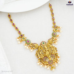 DHUN Exquisite Multi-Coloured Antique Necklace