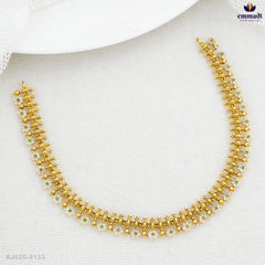 DIPANWITA Elegant Green Premium Antique Necklace