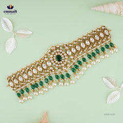 Manogna Moissanite Green Choker