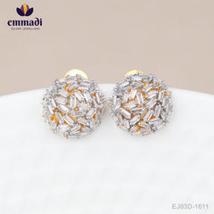 Matisha Stone White Studs