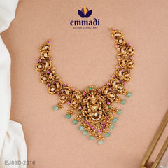 Meghana Kundan Nakshi Multi Necklace