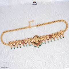 GAJARA Exquisite Multi-Color Nakshi Vaddanam