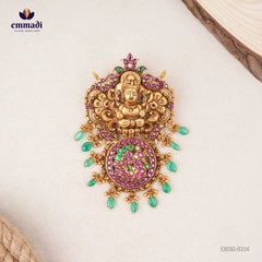 Parmila Kundan Nakshi Multi Pendant