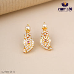 Purvaja Mango Pink Studs