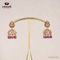 Samitha Kundan Nakshi Pink Buttalu