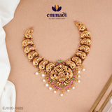 Saska Kundan Nakshi Multi Necklace