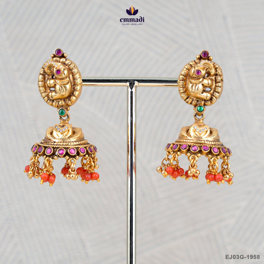 Anam Elegant Buttalu Kundan Nakshi Jewelry
