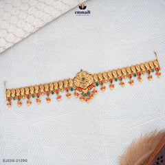 Aashiya's Vaddanam Nakshi Silver Jewellery