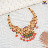 Nagina's Exquisite Multi-Color Nakshi Necklace