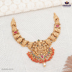 Monika's Exquisite Pagadam Necklace Collection