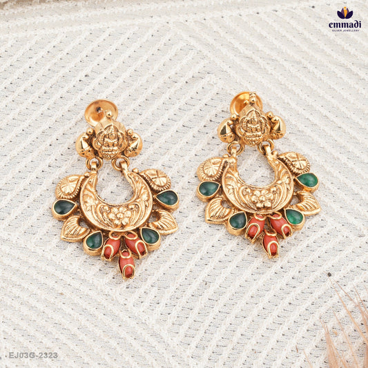 Anjli's Exquisite Nakshi Necklace and Laxmi Devi Silver Hangings Collection