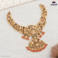 Kavita's Pagadam Necklace Nakshi Collection