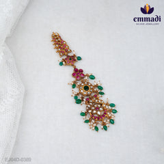 Manjari Kundan Multi Papidi Billa - Exquisite Handcrafted Indian Jewellery