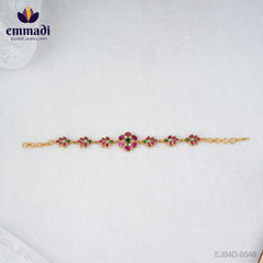 Shreya's Kundan Multi Bracelet - Exquisite Indian Jewelry Collection