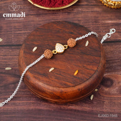 Handcrafted Silver Rakhi for Raksha Bandhan