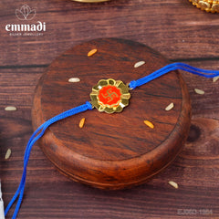 Handcrafted Silver Rakhi for Raksha Bandhan
