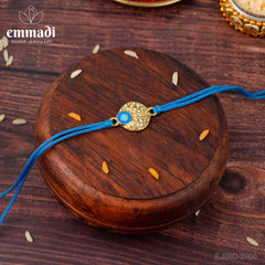Handcrafted Silver Rakhi for Raksha Bandhan