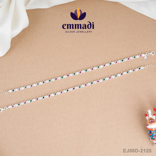 Sitaara Stone Multi Anklets