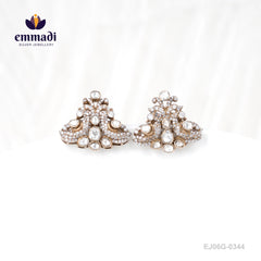 Susruta Victorian White Studs
