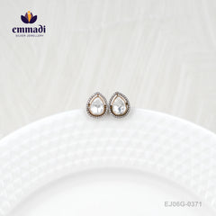 Tanmana Victorian White Studs