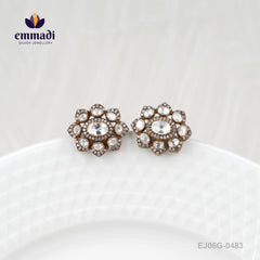 Vanjara Victorian White Studs