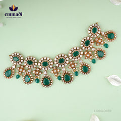 Yodheya Victorian Green Necklace